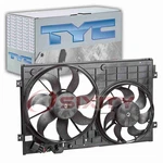 Tyc Dual Radiator & Condenser Fan Assembly For 2010-2014 Volkswagen Golf Mc. Fixed Price $227.35.
