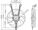 Radiator Fan Assy Global Parts Distributors 2811264. Fixed Price $172.05.