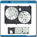 Dual Engine Radiator Cooling Fan Assembly For 14-19 Toyota Highlander 163630P230. Fixed Price $63.43.