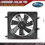 Right Engine Condenser Fan With Shroud Assembly For Acura Tsx 2004-2008 L4 2.4L. Fixed Price $63.99.