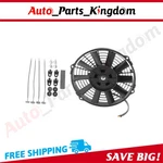 Black Electric Condenser Radiator Cooling Fan Assembly 9" Inch Universal 12V. Fixed Price $25.18.