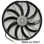 Spal 30102049 16" 12V Puller Fan Curved Blade 2024 Cfm VA18-AP71/LL-59A. Fixed Price $196.25.