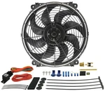 Derale 16014 14" Tornado Fan Black 8-BLADE Puller 1,350 Cfm 10.5 Amp Kit. Fixed Price $181.90.