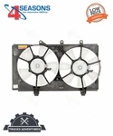 Four Seasons Dual Radiator And Condenser Fan Assembly 75533. Fixed Price $200.19.