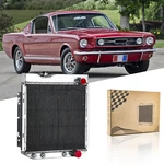 Row Aluminum Radiator 1963-1966 Ford Mustang Comet Falcon 260 289 V8. Fixed Price $109.00.