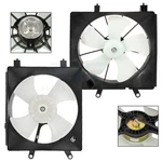 For 2001-2005 Honda Civic 1.7L 1668CC L4 2PCS Radiator Cooling Fan Assembly. Fixed Price $73.79.