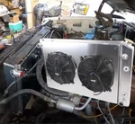 4 Row Radiator+shroud Fan+relay For 1973-91 Chevy C/K10 20 30 Pickup Blazer/gmc. Fixed Price $217.55.