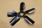 1963-1964 Corvette Original Air Condition 18" Five Blade Fan Round Head Rivets. Fixed Price $225.00.