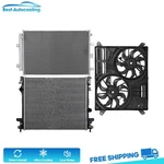 Aluminum Radiator Condenser & Cooling Fan Kit 2019 2020-2021 Ford Edge 2.0L. Fixed Price $288.19.