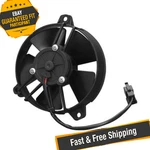 Spal 30103013 5.20" Low Profile Pusher Fan With Paddle Blades, 12V. Fixed Price $81.57.