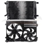 Ac Condenser & Cooling Fan Kit For 14 Volkswagen Beetle 2011-13 Jetta. Fixed Price $136.84.