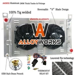 Fits 1999-2013 Chevy Silverado 1500 2500 3-ROW Radiator Shroud Fan Relay. Fixed Price $259.00.