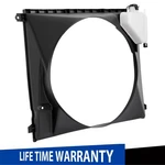 Black Radiator Fan Shroud With Coolant Reservoir For Toyota Tacoma 2005-2015. Fixed Price $46.28.